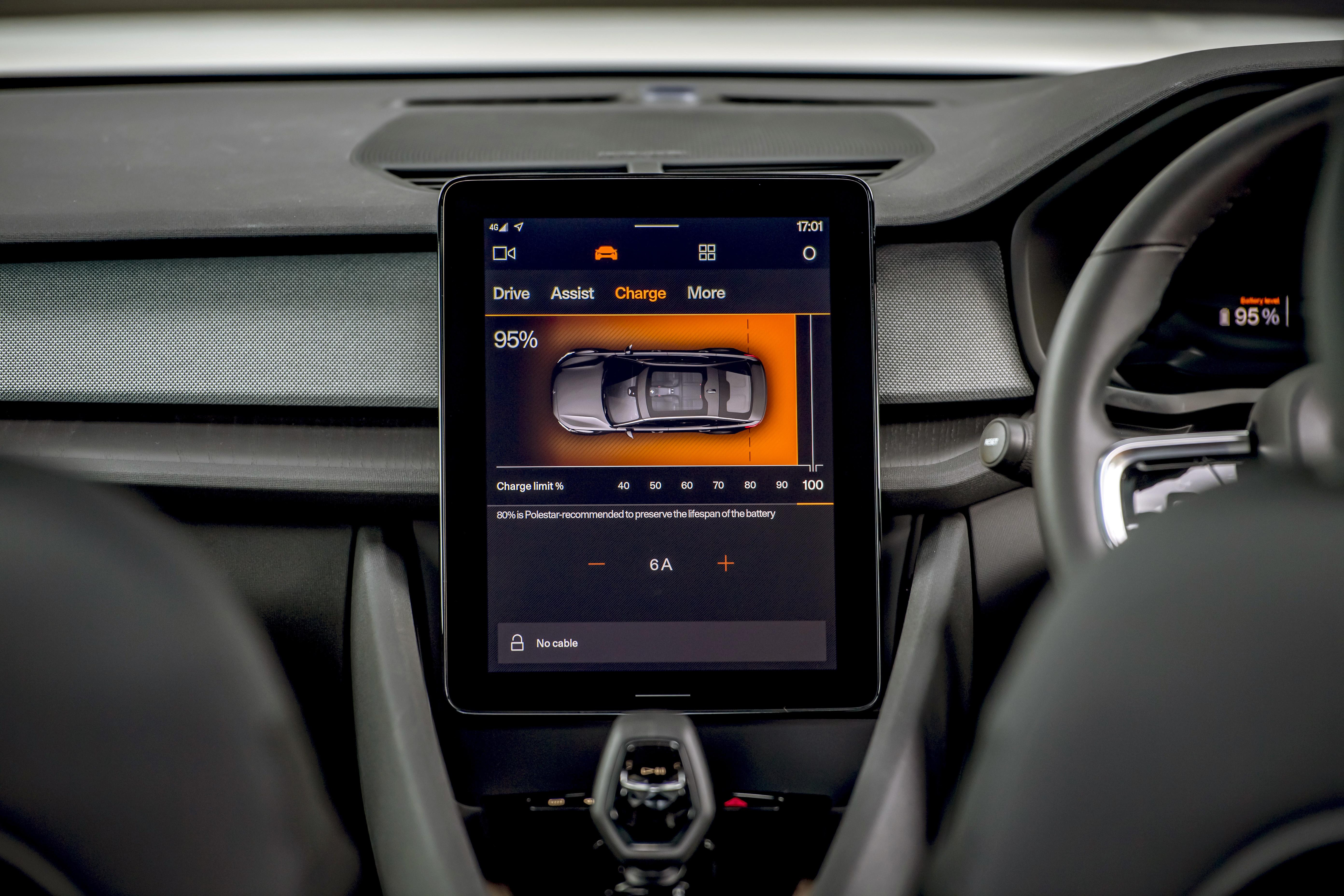 Polestar 2 interior